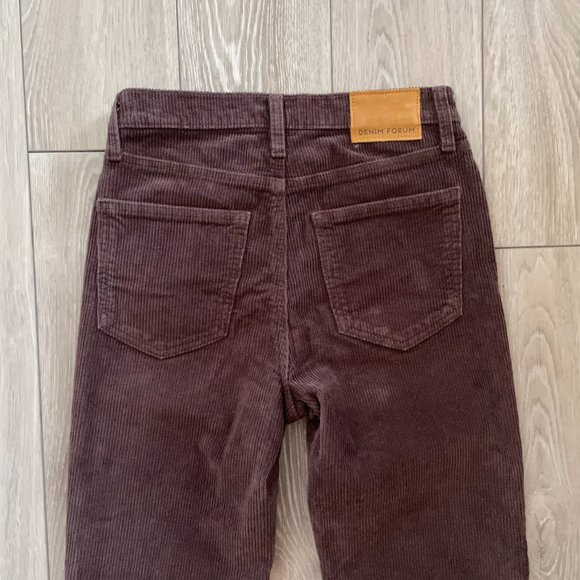 Aritzia | Denim Forum Arlo Hi-Rise Straight Corduroy Pant - Size 26 - Picture 6 of 13